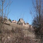  Poble de Montcortès vist des del camí de baix - El poble Turisme Rural casa l'hereu