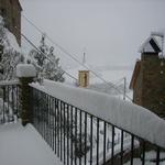  Nevada al balcó de Casa l'Hereu - El poble Turisme Rural casa l'hereu