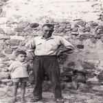  El padrí Ramon i el seu fill Ramon a Casa l'Hereu Montcortès - Qui som? Turisme Rural casa l'hereu
