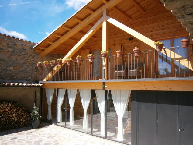  Terrassa de la casa rural - Benvinguts al Pallars Sobirà Turisme Rural casa l'hereu