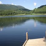  Entrador estany de Montcortès. - L'estany a l'estiu Turisme Rural casa l'hereu