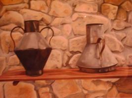  Turisme Rural casa l'hereu  :: Racó de pintura Rosa Vilalta - Preat fruit d'arbequina