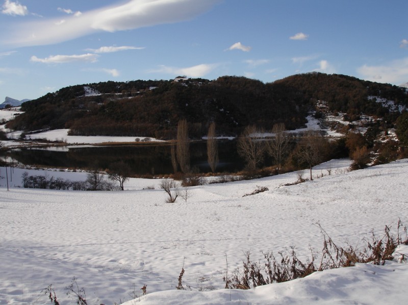  Una nevadeta - L'Estany de Montcortès Turisme Rural casa l'hereu