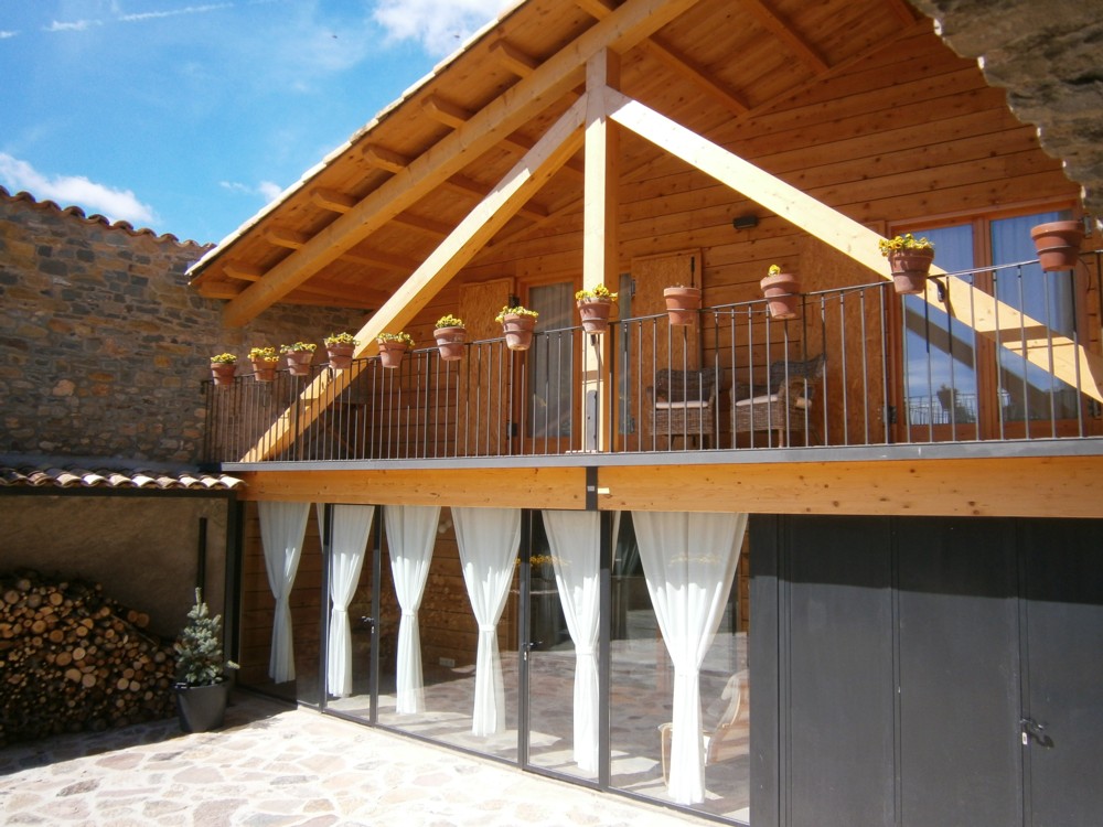  Terrassa de la casa rural - Benvinguts al Pallars Sobirà Turisme Rural casa l'hereu